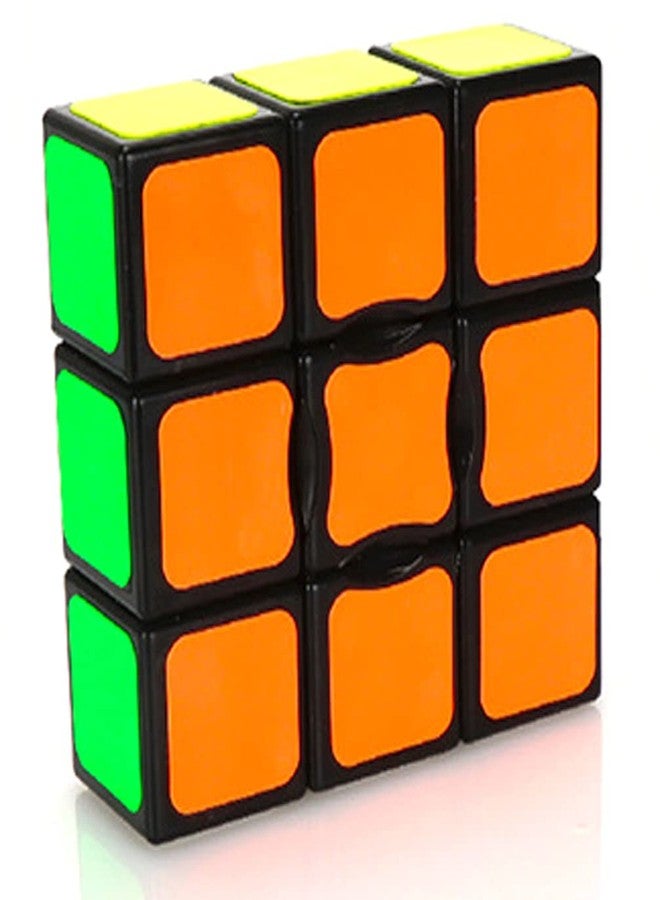 TANCH 1X3X3 Special Speed Cube Magic Speed Cube Puzzle for Beginners Black - Image 1